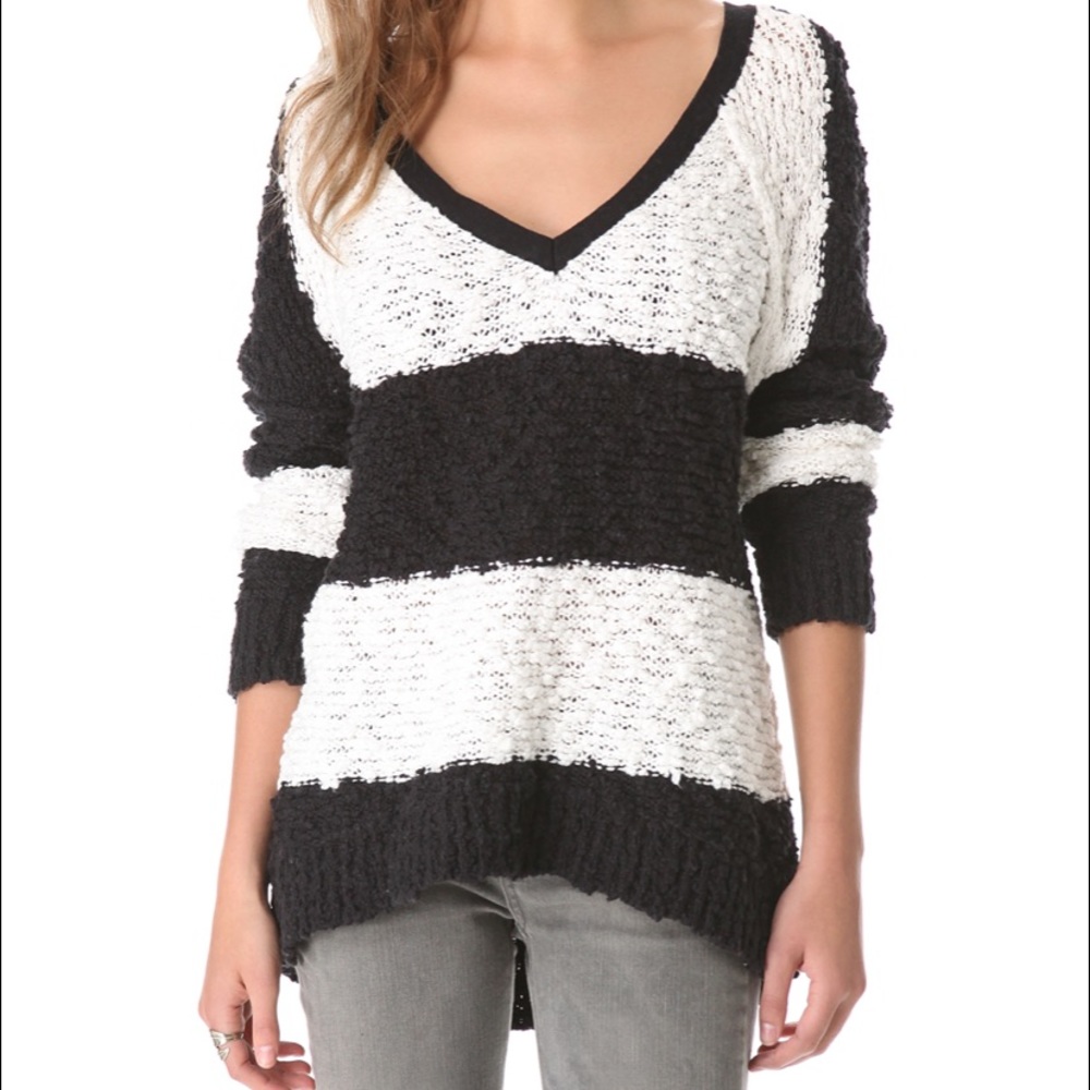 Free People Striped Sweater